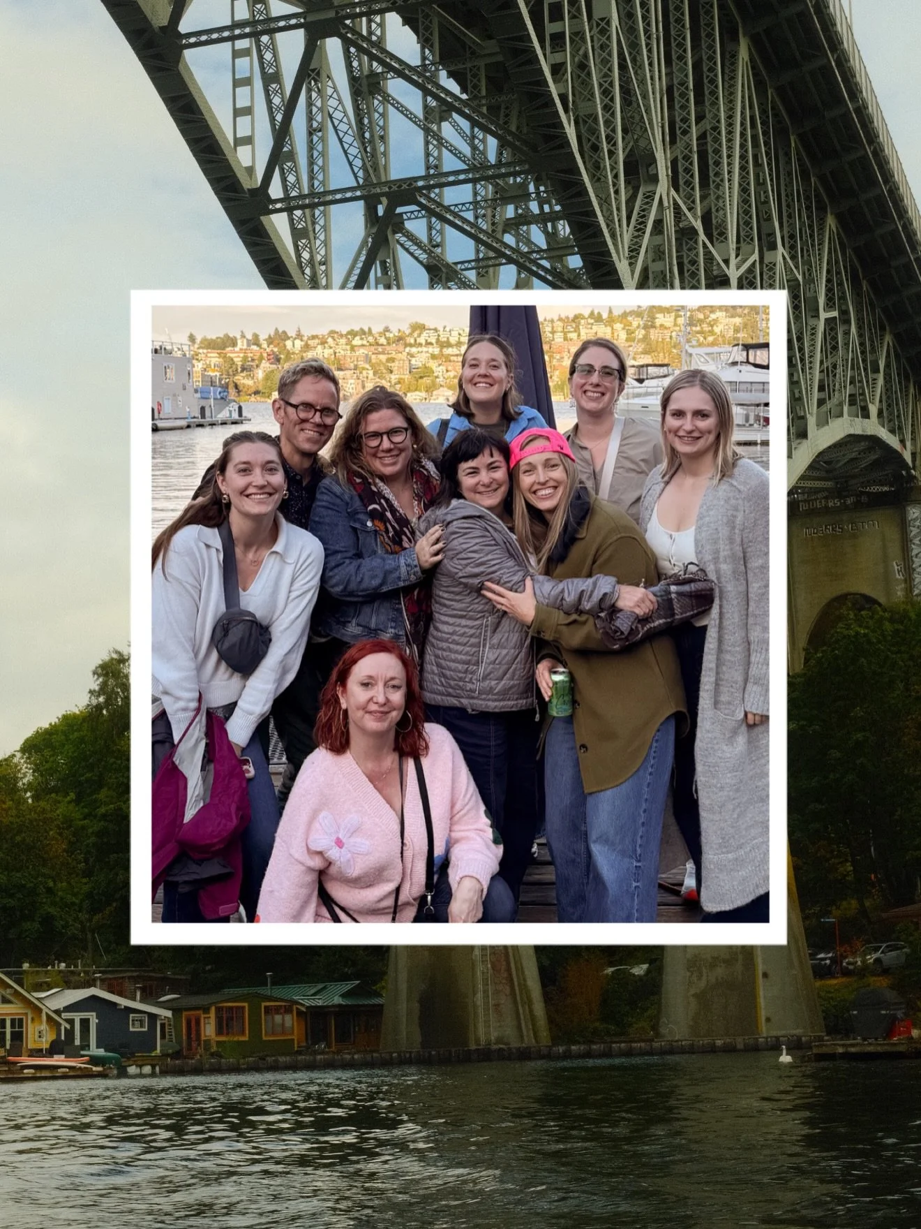 Made the PNW rounds with Vincent Sheppard - boating through all 4 seasons and happy houring through furniture presentations 🌞 🌧️ 🌈