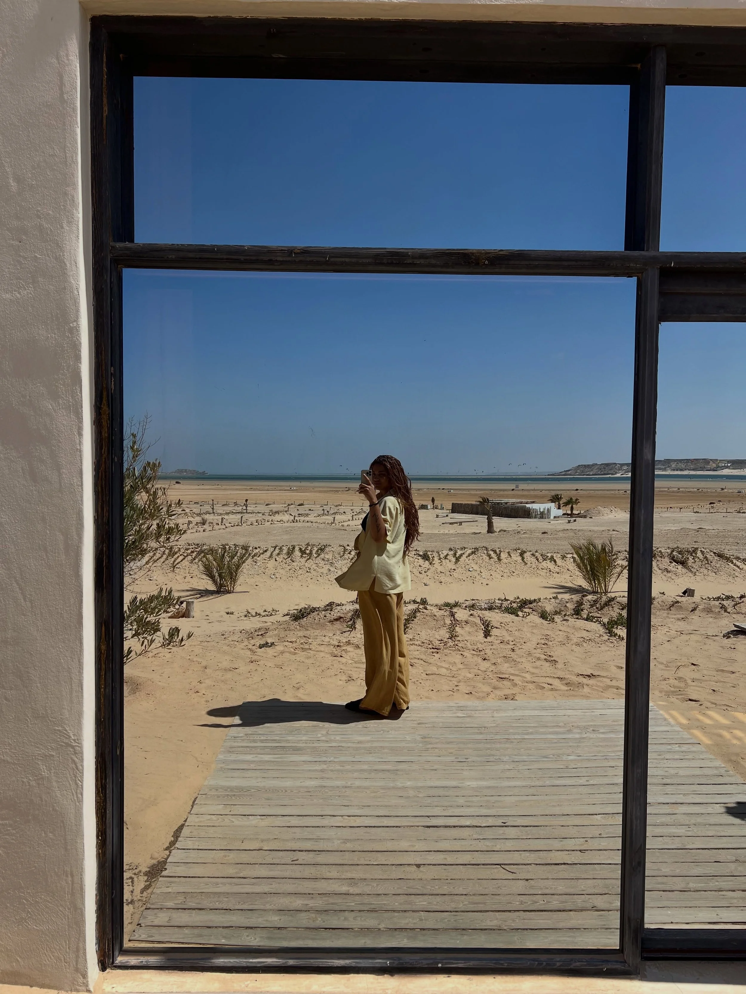 When I say I like remote solitude, this is what I mean. 

Spent a week in Dakhla to ground and reintegrate where the dunes meet the sea.