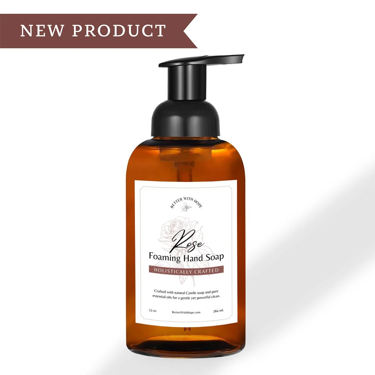 Rose Foaming Hand Soap