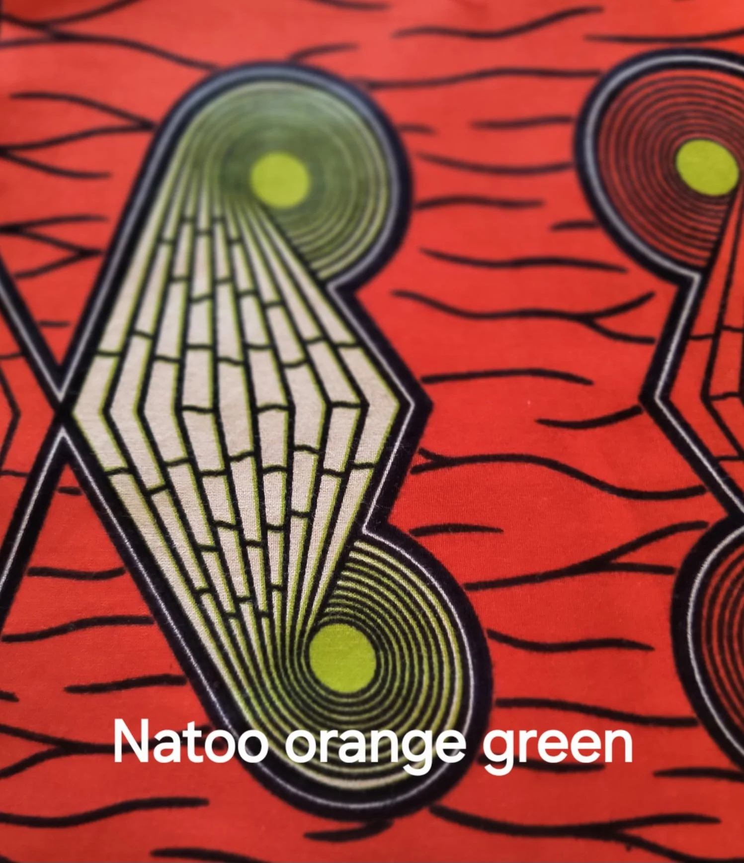 Natoo Orange! 2 Piece Set-Hat and Scarf