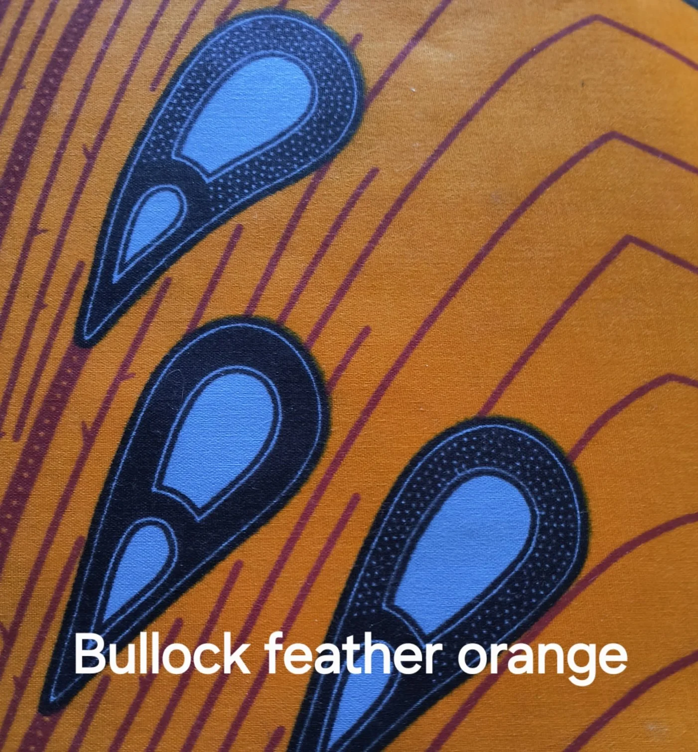 Bullock Feather  2 piece set Hat and Scarf