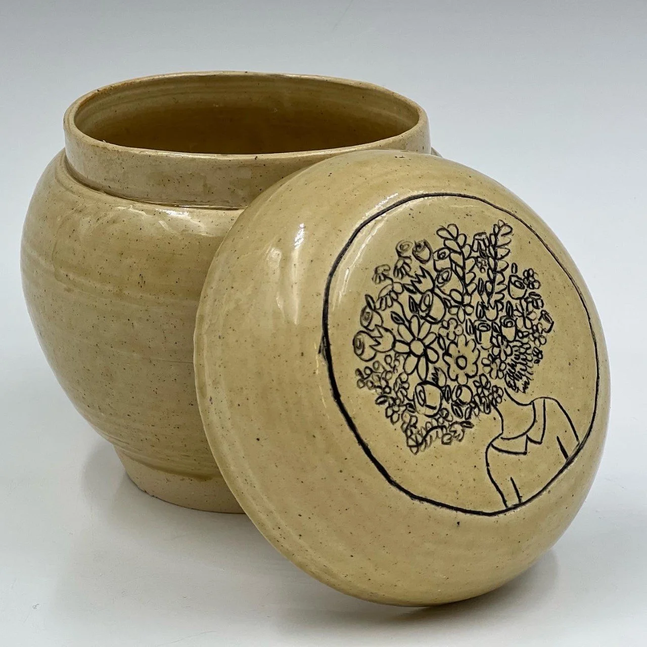 ceramic jar selfie.jpg