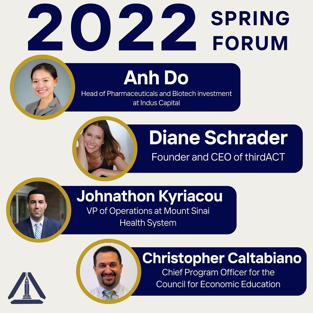 We are so excited to announce that the JEC NYC Spring Forum will be held this Saturday, May 14th, from 1-4 PM. Attendance is mandatory at these events, so if you are unable to attend, please let us know now. You can find information about our speaker