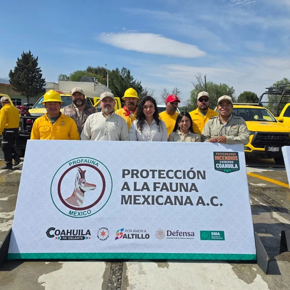 🔥 Apertura de la Temporada de Incendios Forestales 2026

Hoy participamos en el evento de Apertura de la Temporada de Incendios Forestales 2026, encabezado por el Gobierno del Estado de Coahuila, donde se refrend&oacute; el compromiso de trabajar de