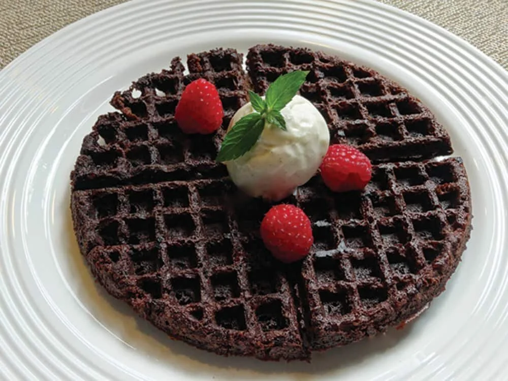 Donna's Day: Waffle Brownies