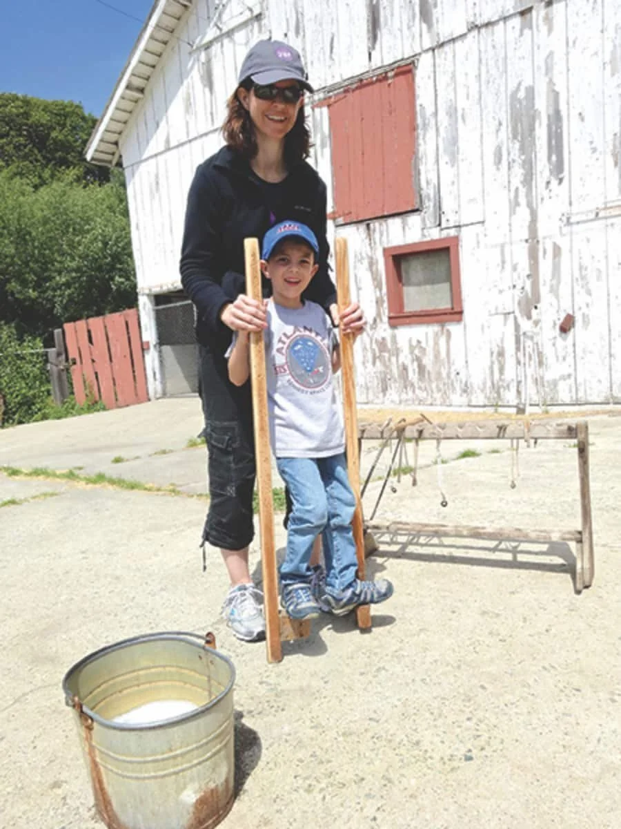Donna's Day: Making Butter