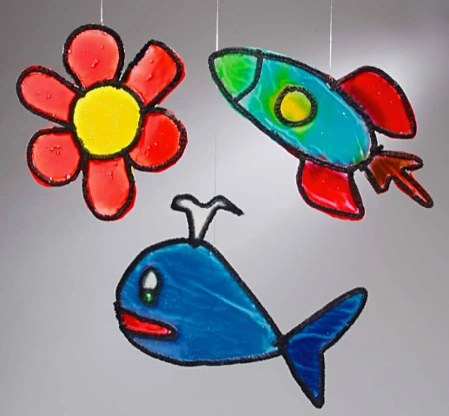 Donna's Day: Make a Colorful Sun Catcher