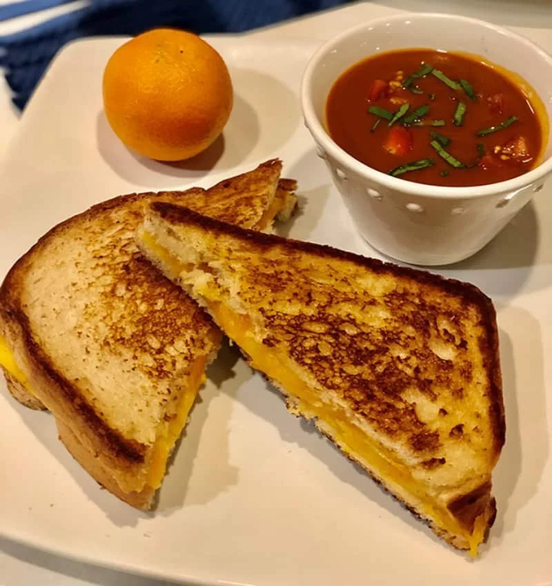 Donna's Day: Oven-baked grilled cheese
