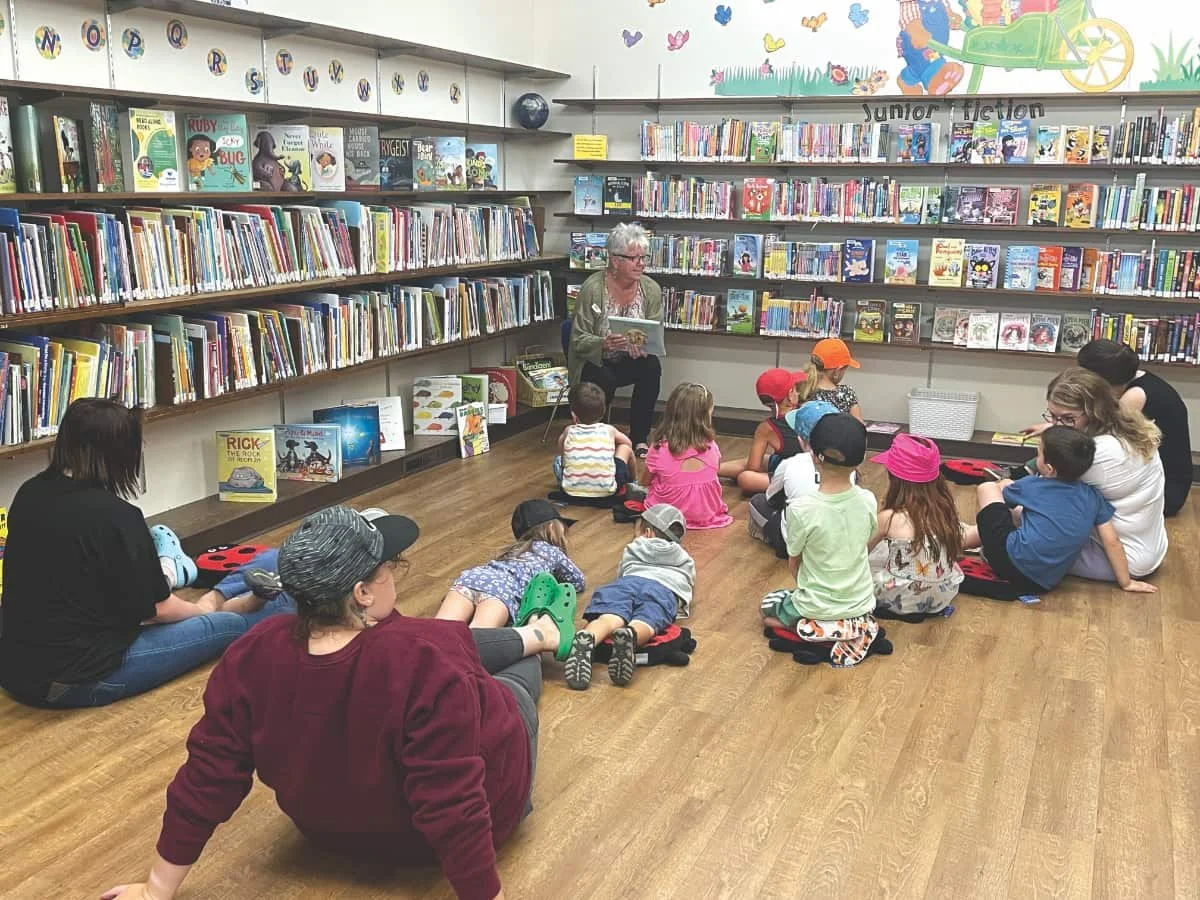 Story Time at the Kindersley Library
