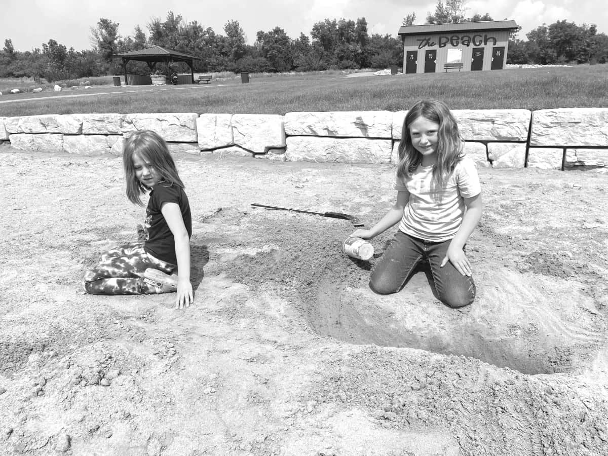 Excavating at The Beach