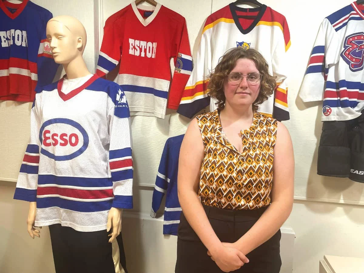Student spends summer working at Eston Museum