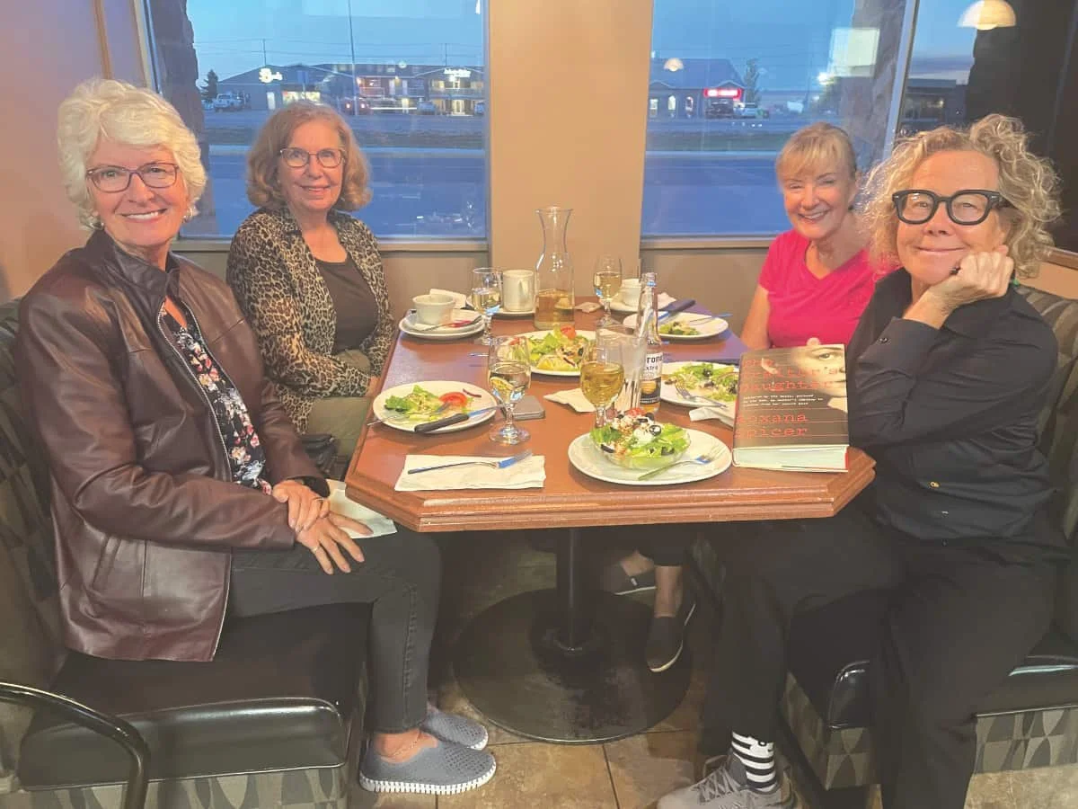 Best selling author visits her hometown