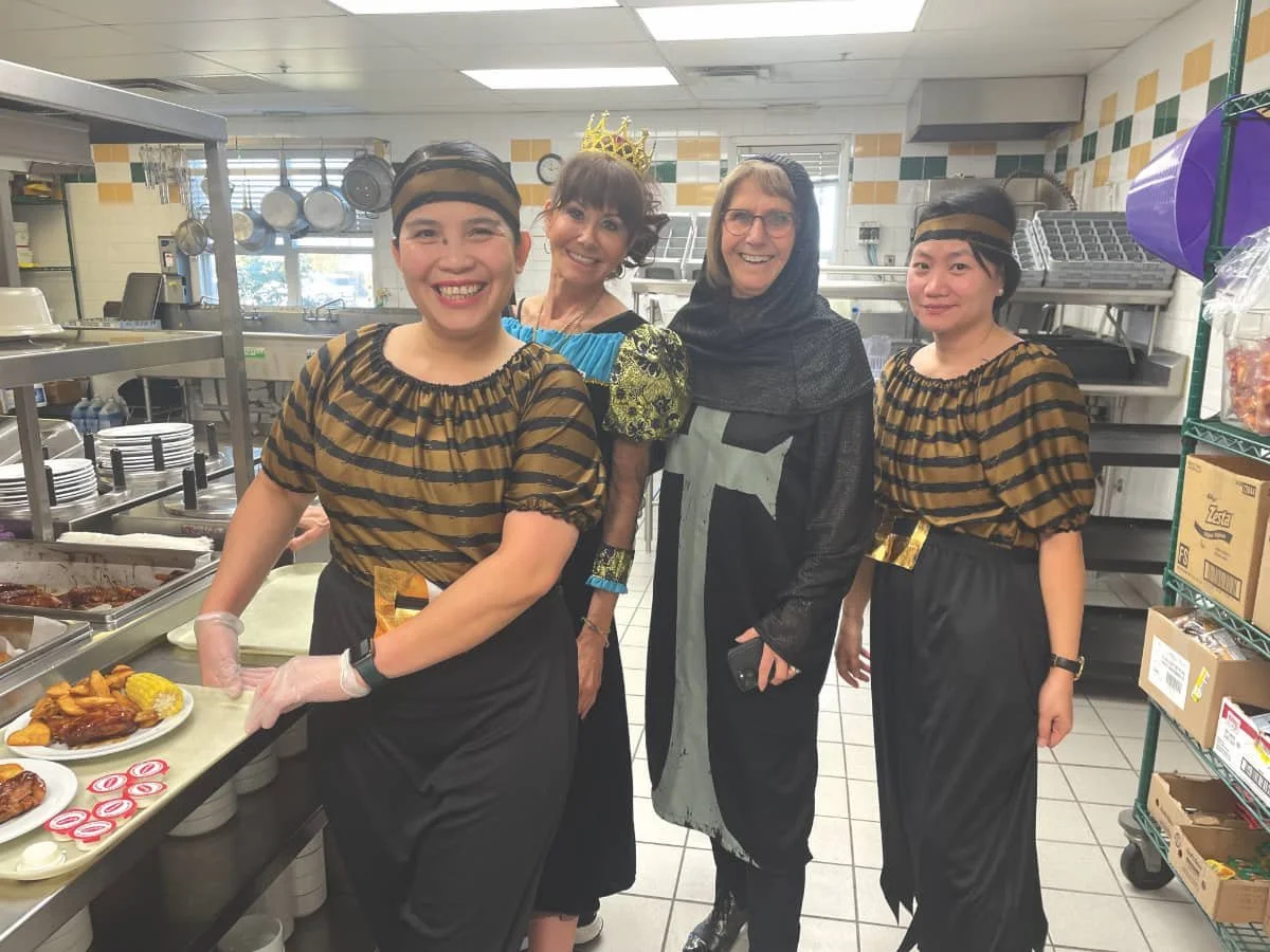 Medieval feast at Caleb Village