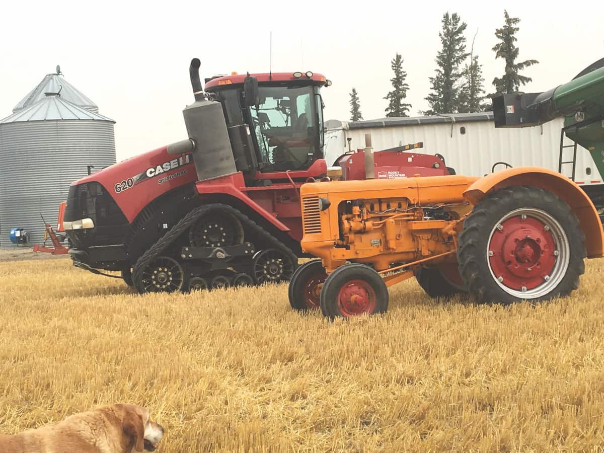 Doug watched farming change over the years