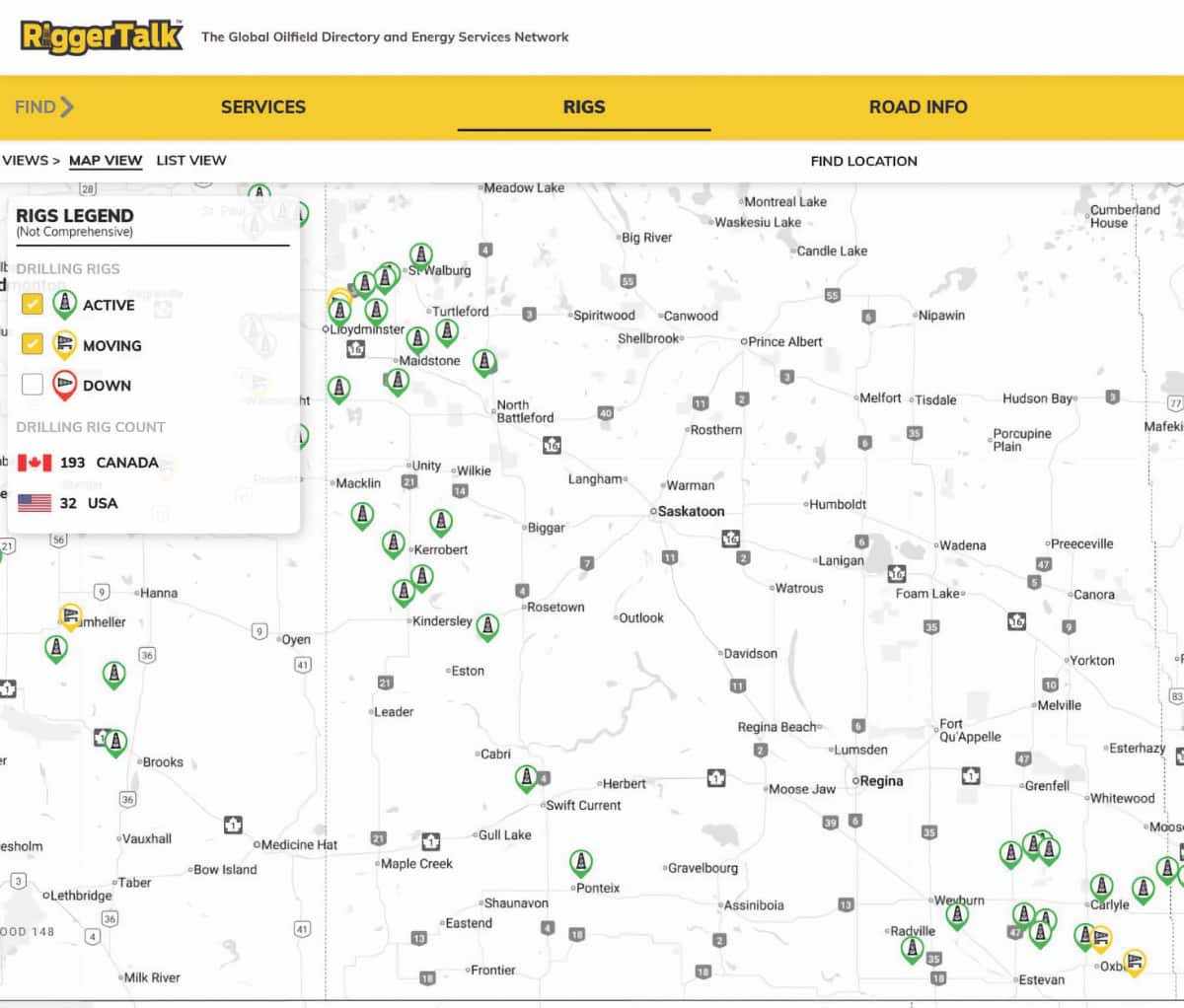 Drilling rig report sees busier northwest Saskatchewan
