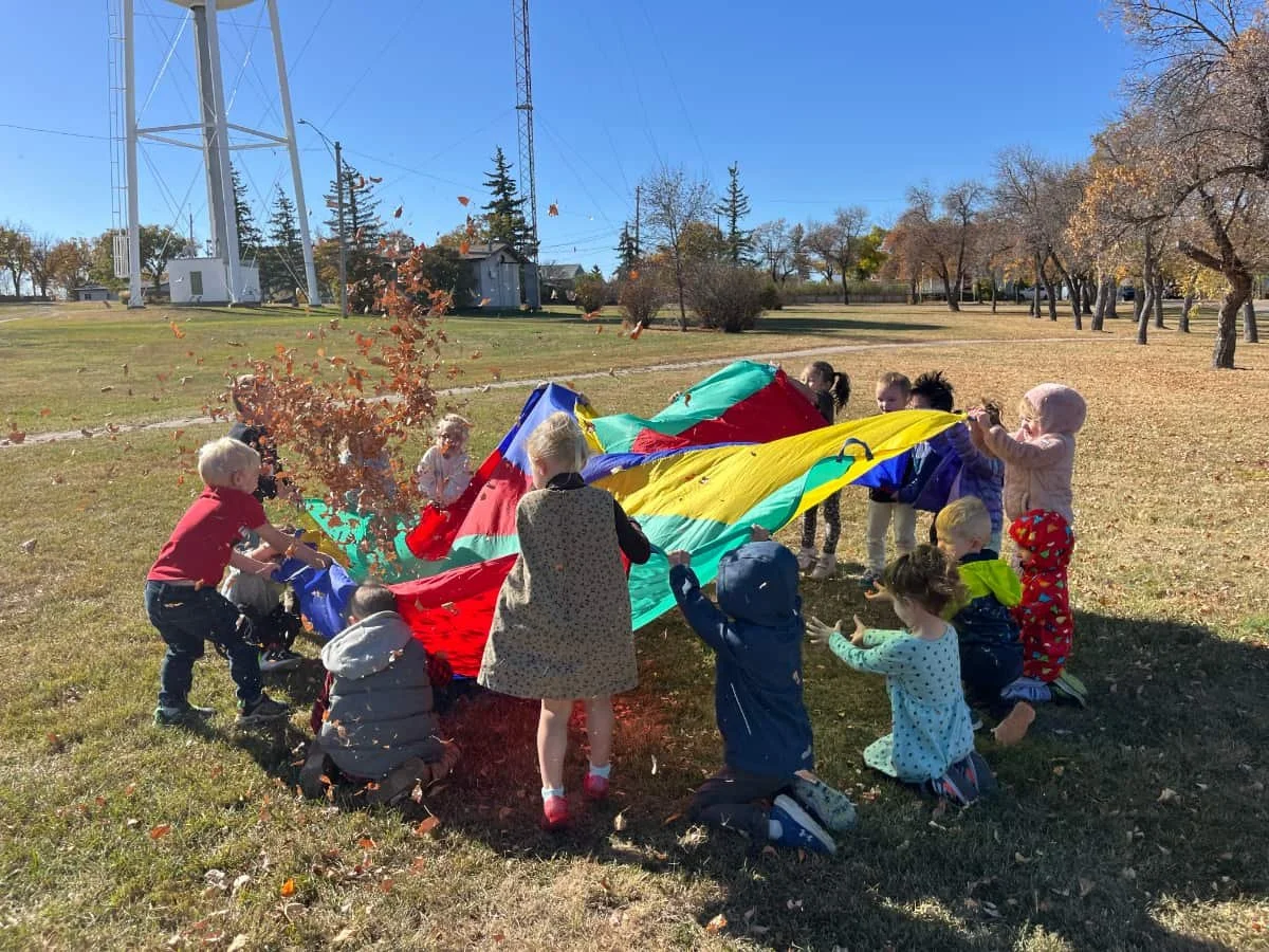 Little learners celebrate fall outdoors