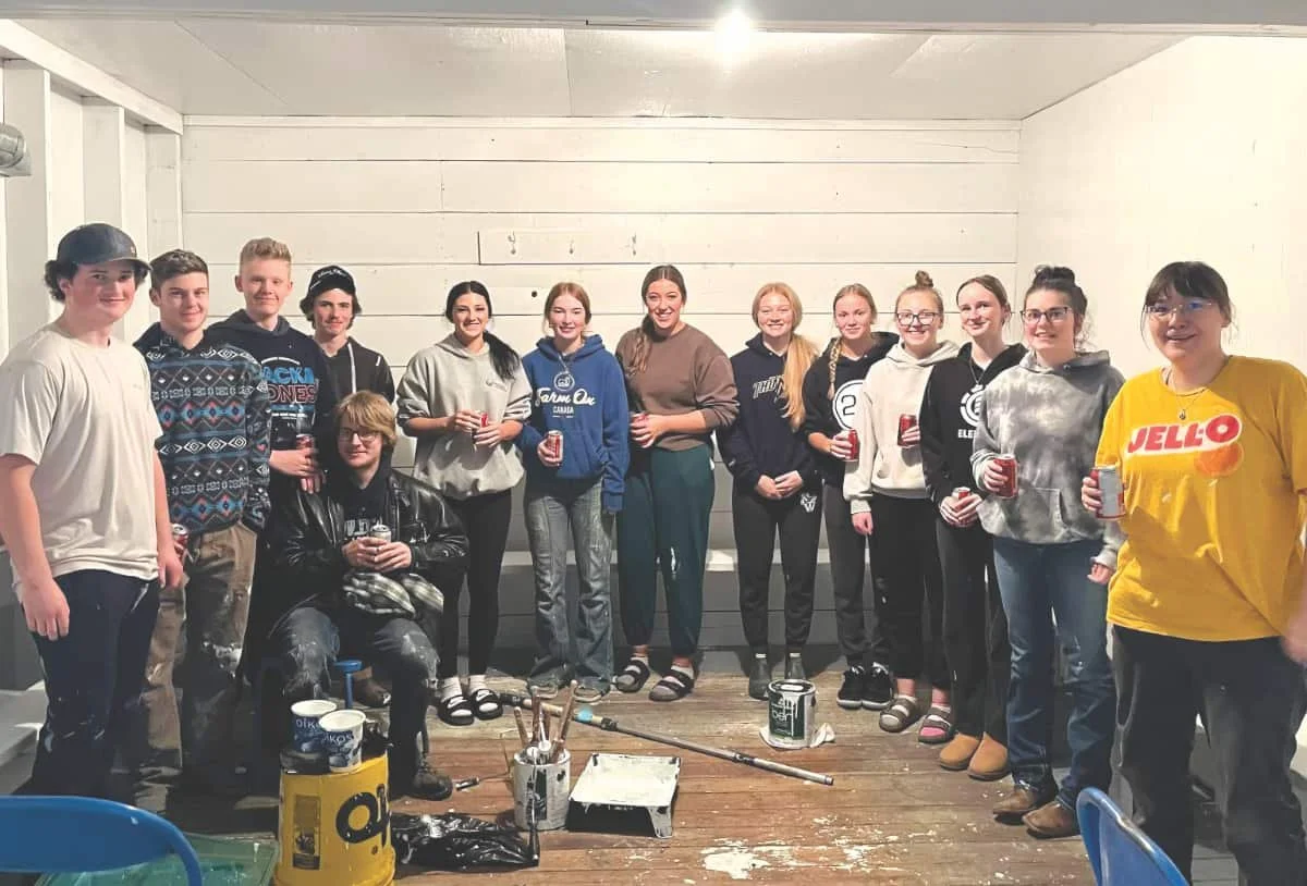 Plenty Rink dressing rooms get a fresh coat of paint