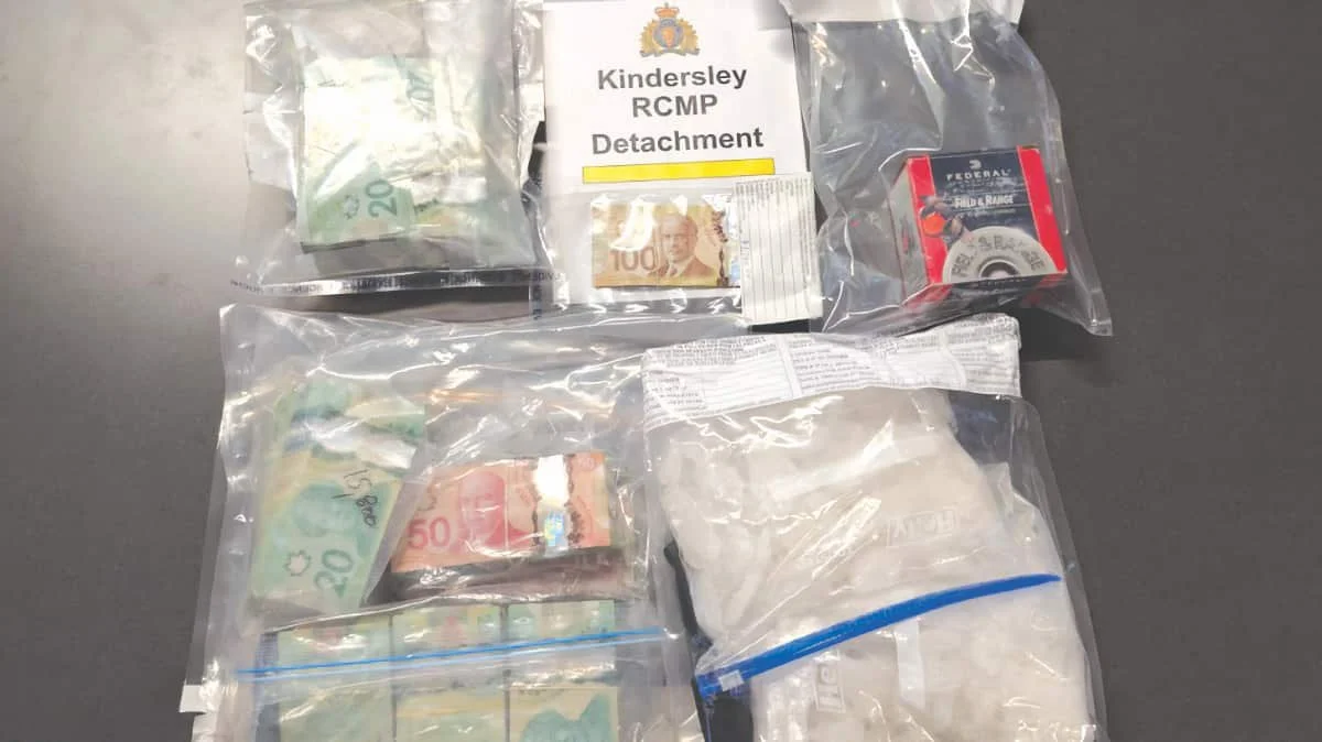Kindersley RCMP seize more than two kilograms of meth