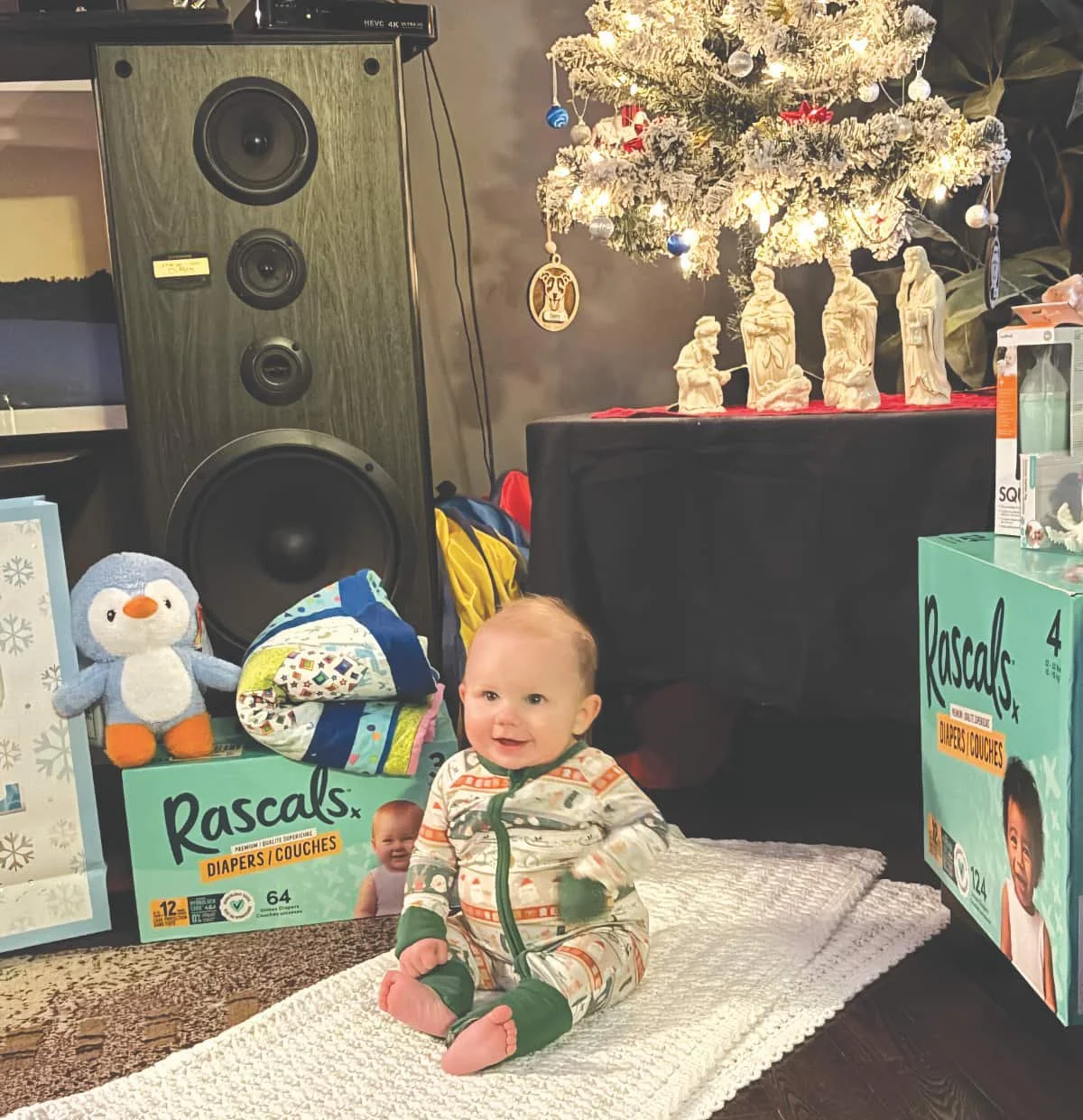 Families grateful for ‘It Takes a Village’ hampers