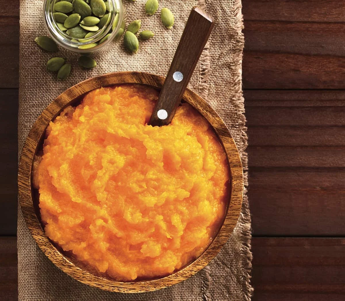 Creamed butternut squash