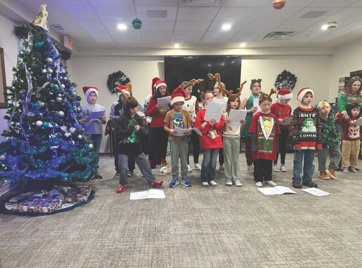 D’Arcy School students spread holiday cheer!