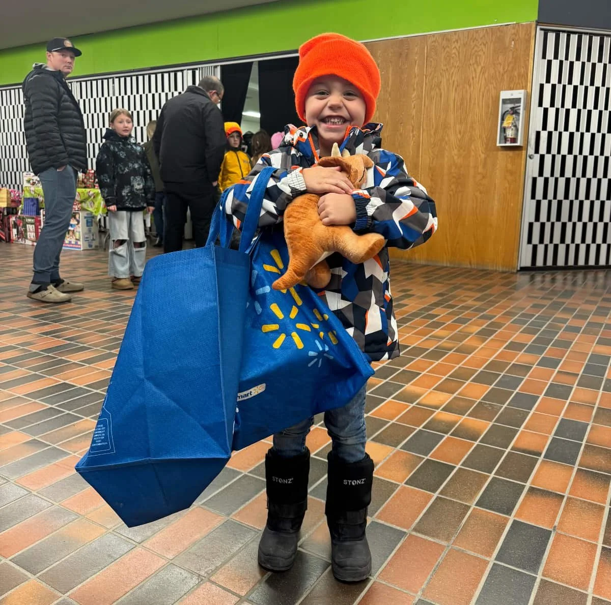 Christmas shopping at Santa Hut