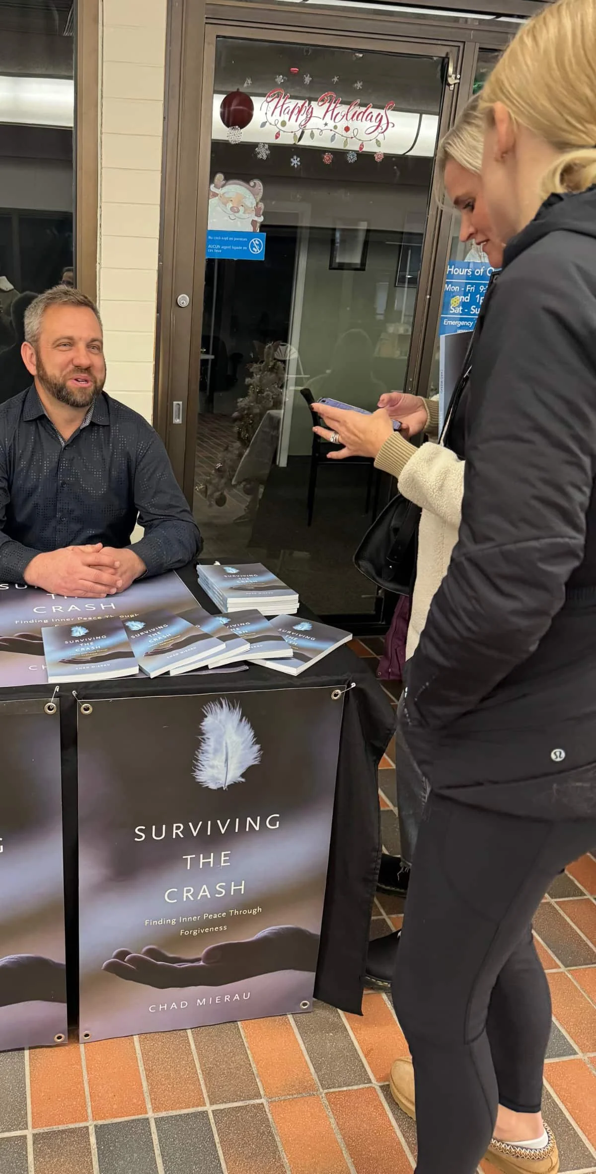 Sask. author is “an open book,” eager to help others