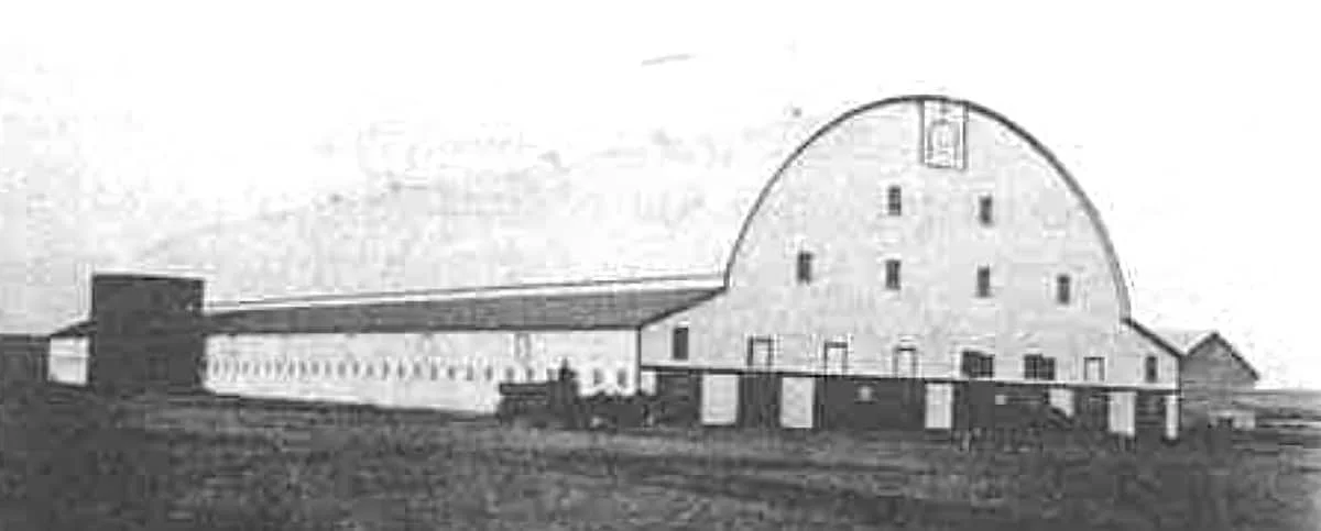 Biggest barn in North America stood for the shortest amount of time