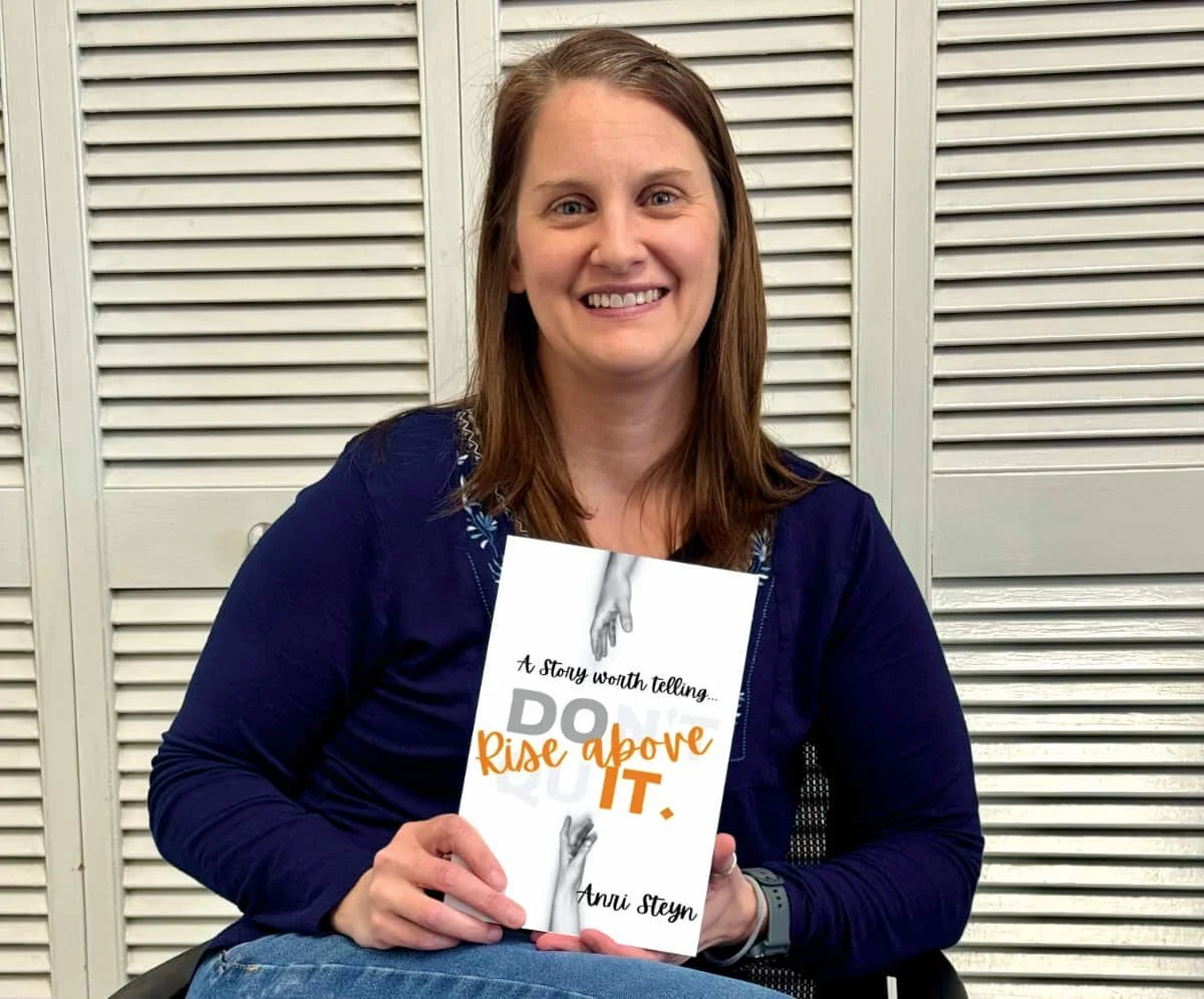 Anri’s book encourages readers to rise above every obstacle