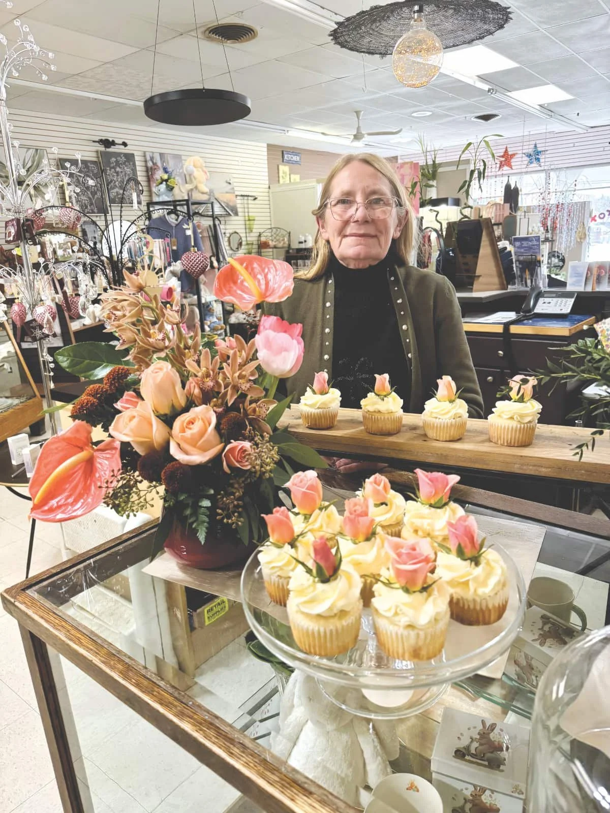 Deb Wooldridge, 35 years as owner of Prairie Rose Floral