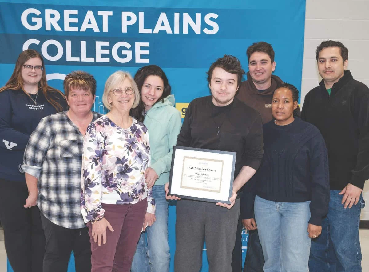 Great Plains College presents ABE Persistence Awards