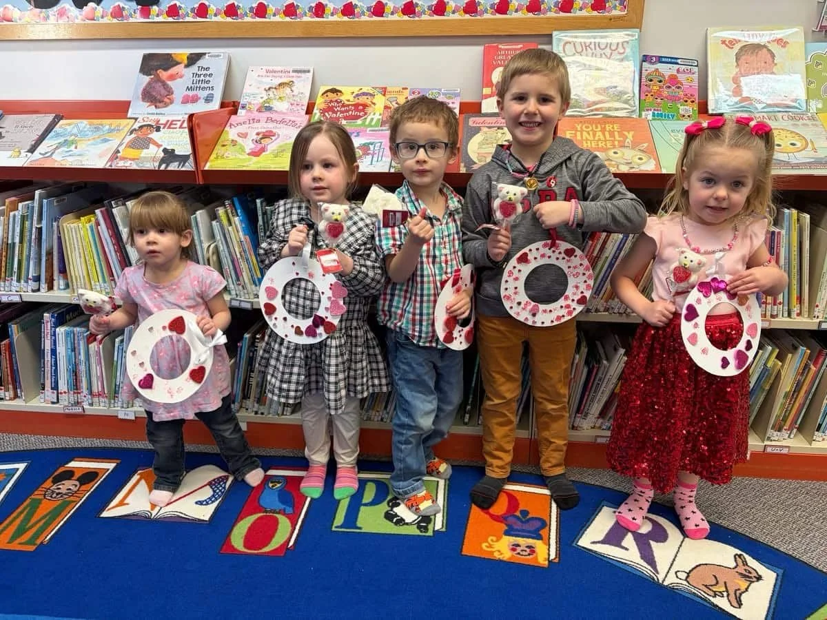 Leader Library: Toddler Time and a Valentines Day party
