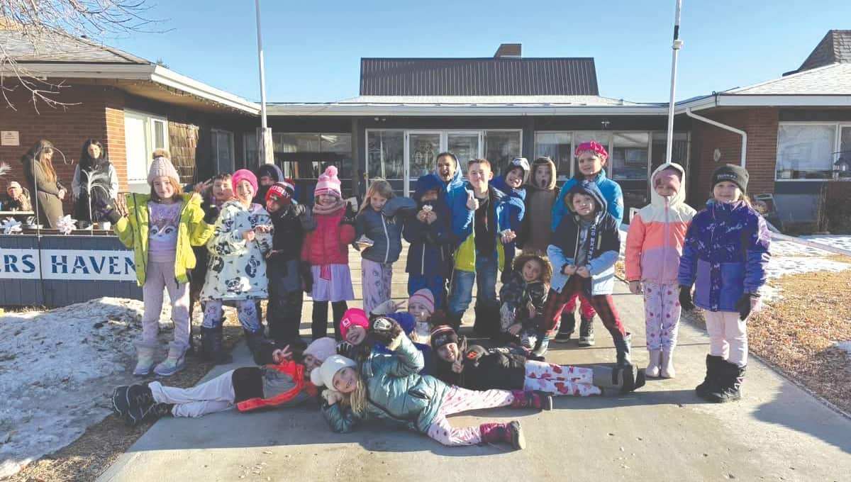 Grade 2-3 students visit Pioneers Haven