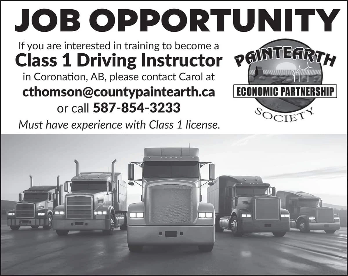 JOB OPPORTUNITY Class 1 Driving Instructor