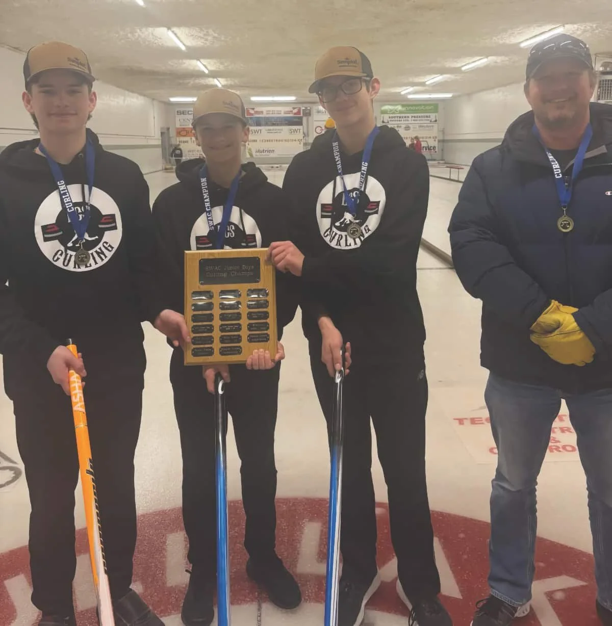 Leader Junior Boys Curling Championship