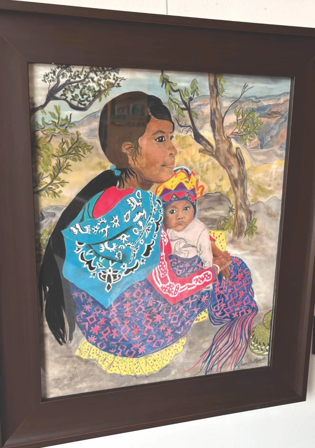 Luseland Library exhibit showcases Bonnah Busch’s vibrant portraits