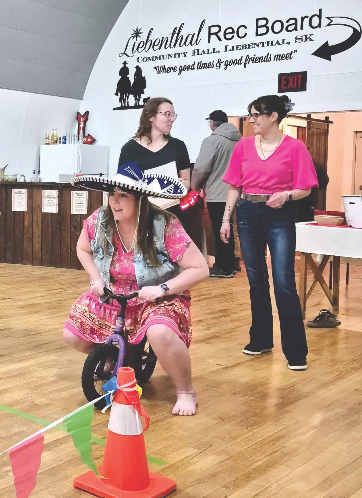 Balance bike races fuel lively fundraiser in Liebenthal