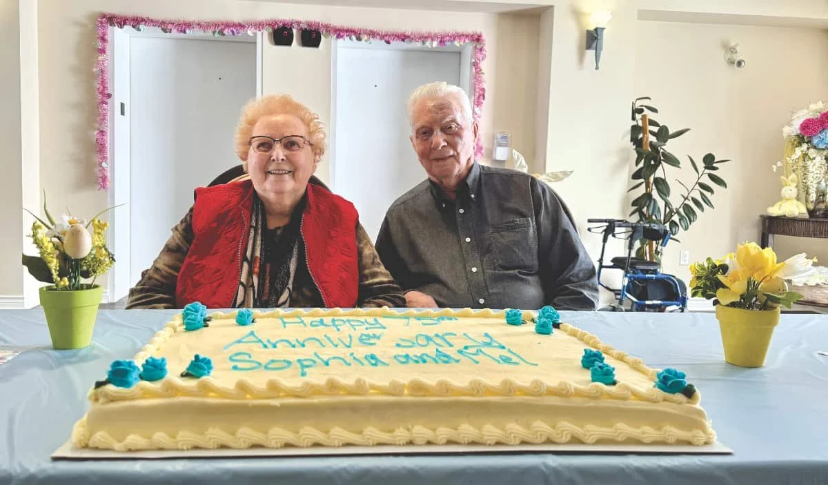 Mel and Sophia Campbell celebrate 75 years of marriage