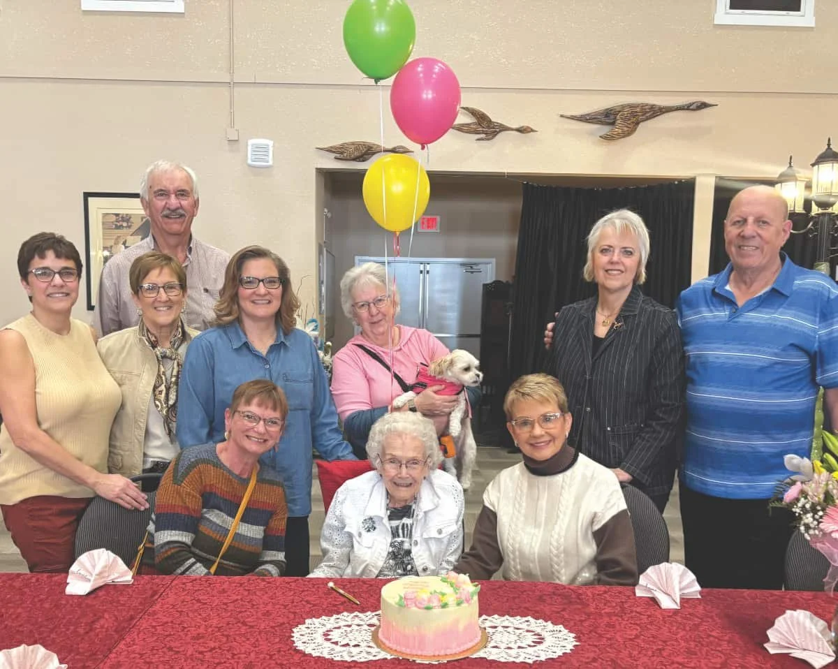100 years of memories for Nelda Loppacher