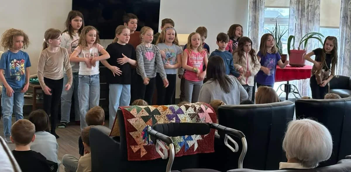 Young voices at Pioneers Haven