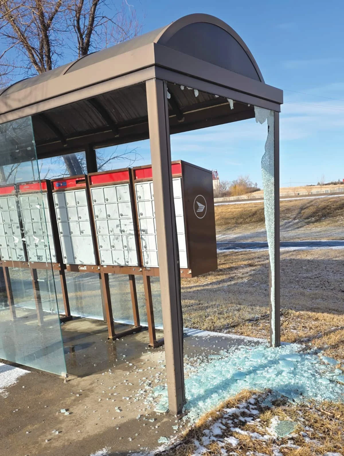 Vandalism damages community mailbox in Rosedale