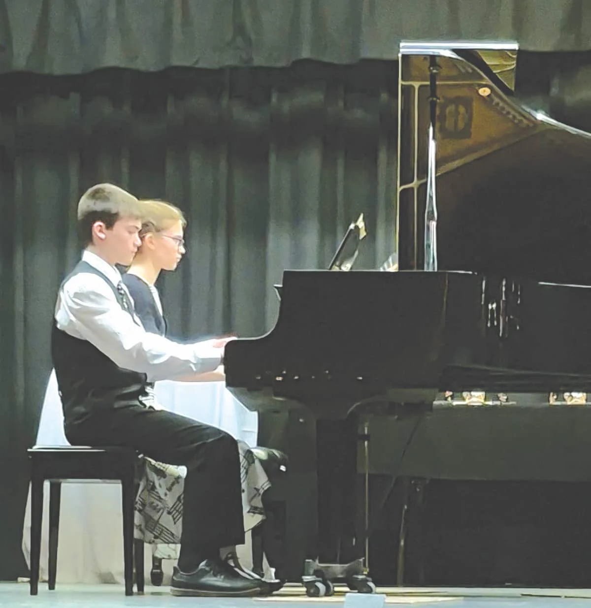 Sibling harmony hits a high note