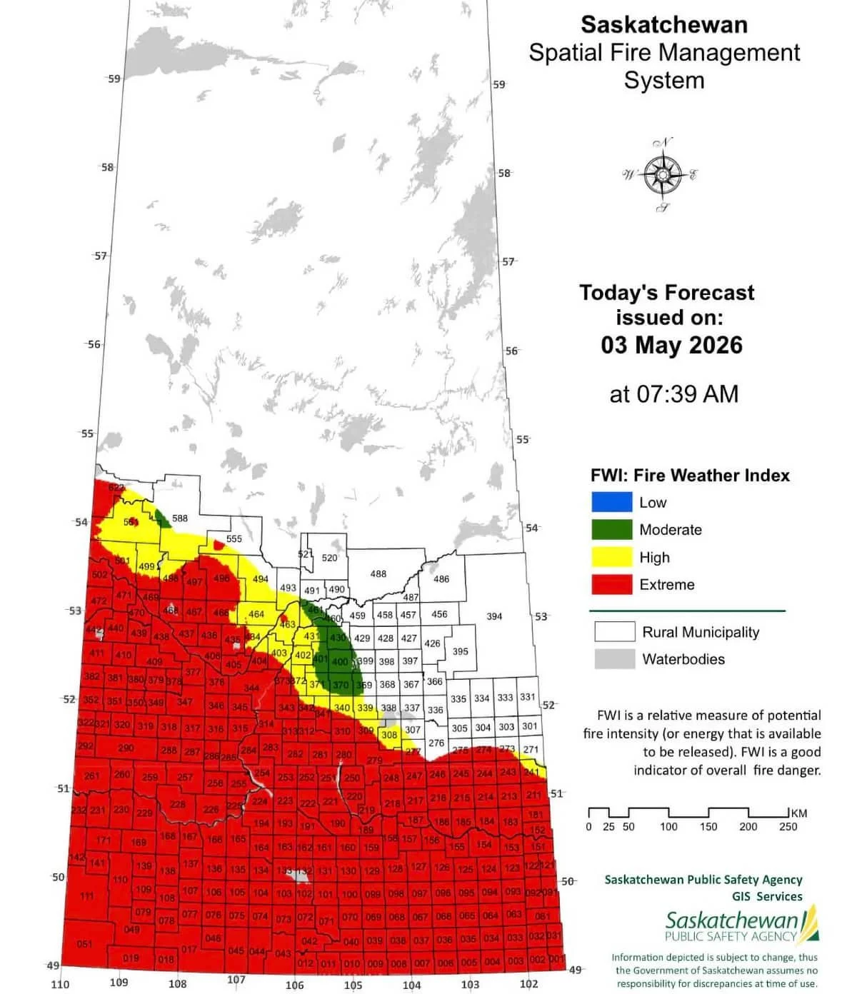 South Sask. in dry conditions, province says it won't ban fires yet