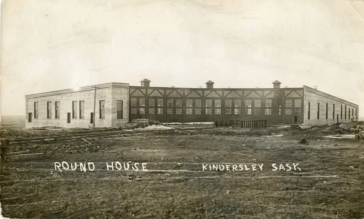 Kindersley roundhouse ran round-the-clock in steam era