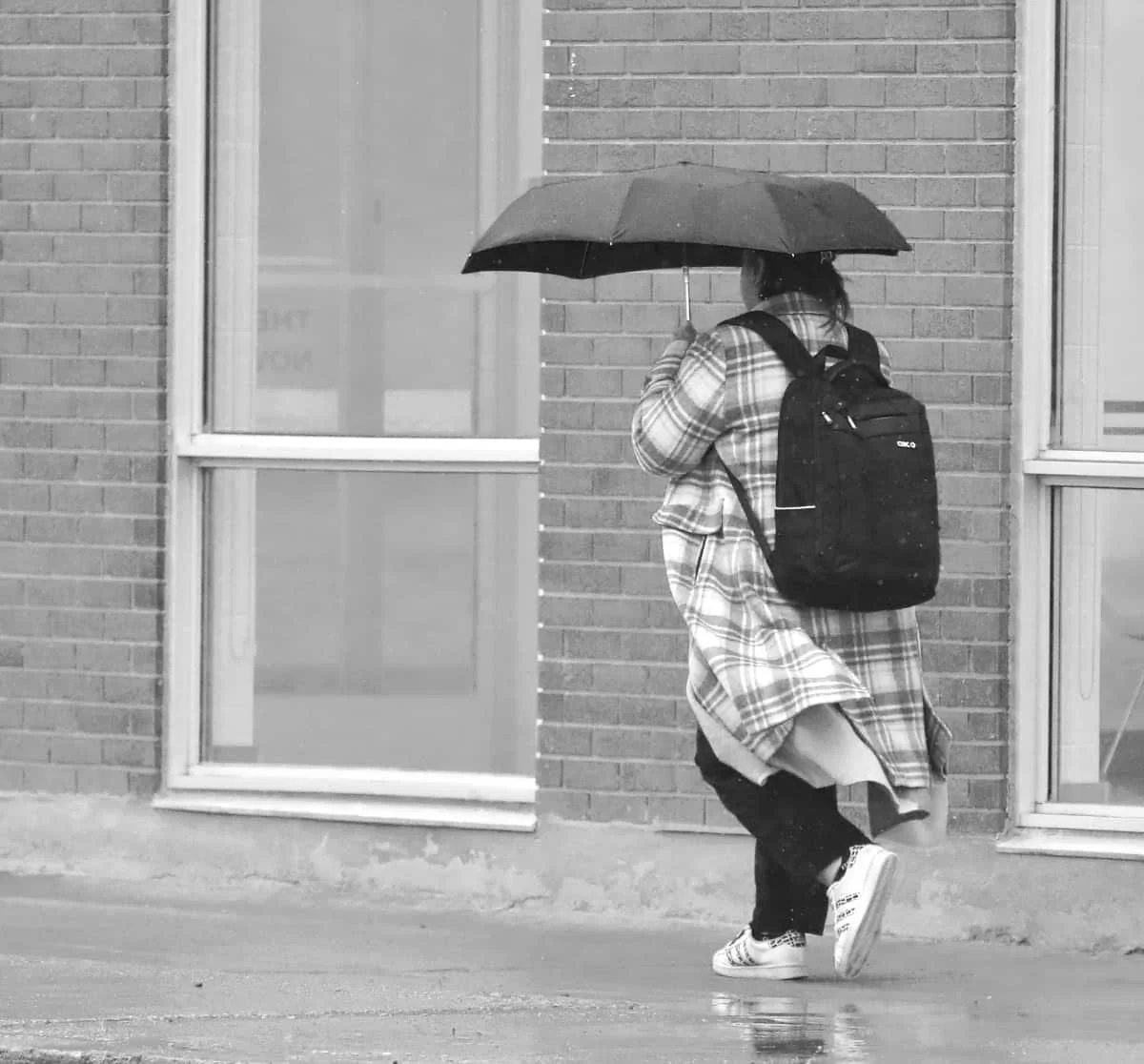 Welcome rain, unwelcome wind
