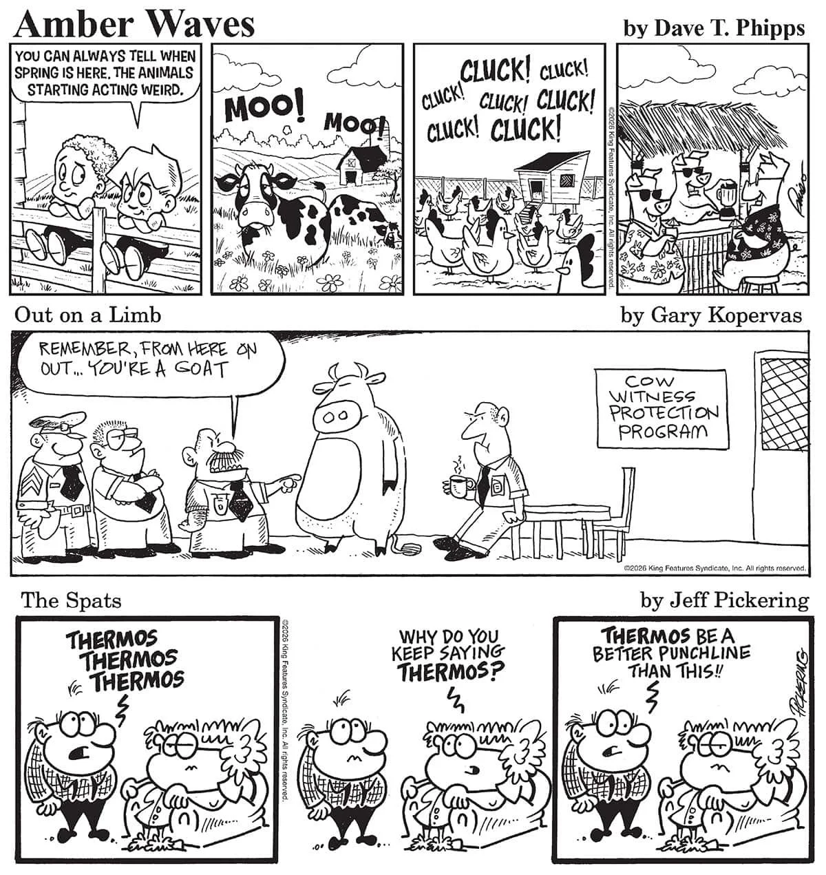Comics: Moo! Cluck!