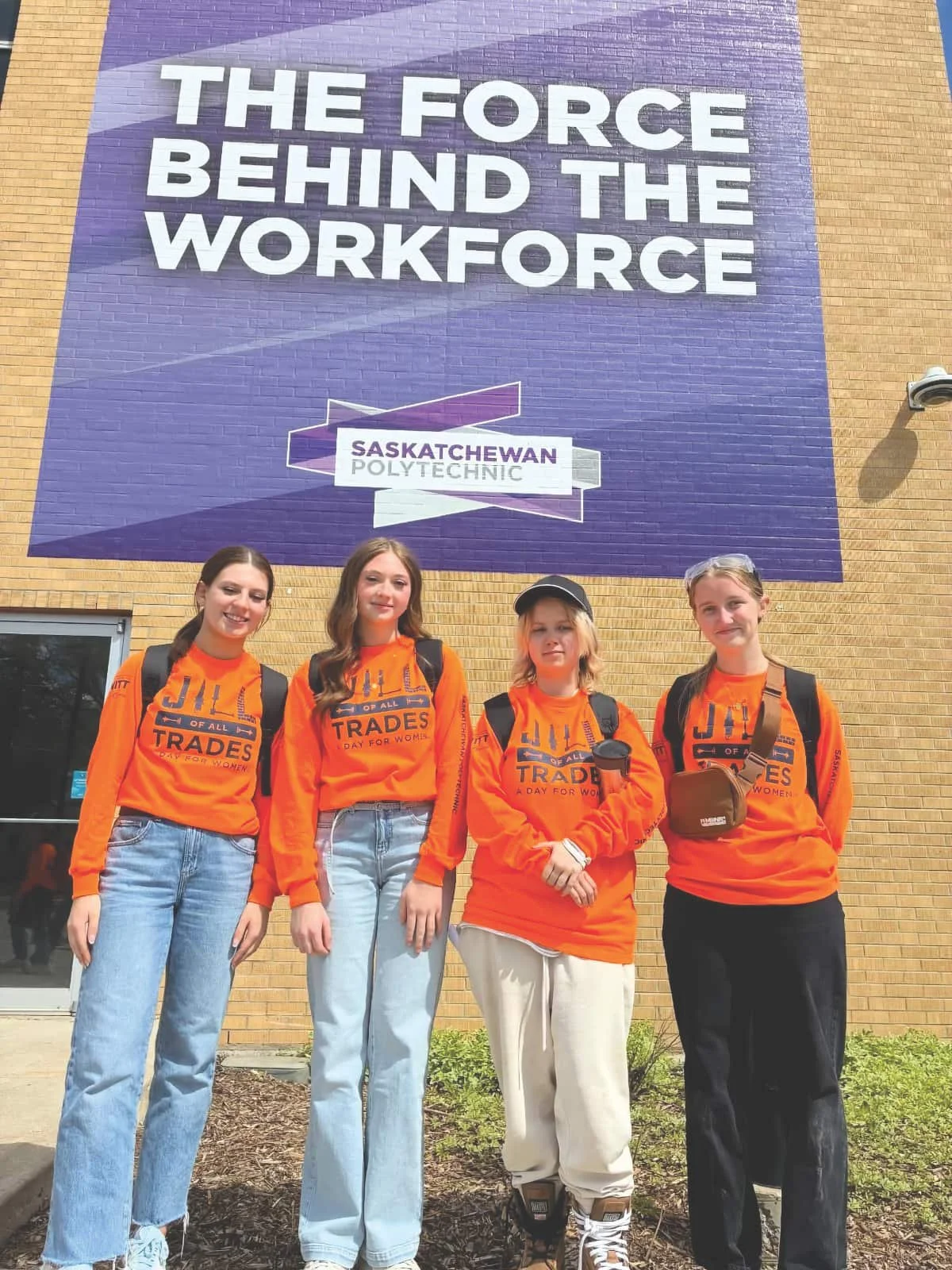 Students explore skilled trades at Jill of All Trades conference