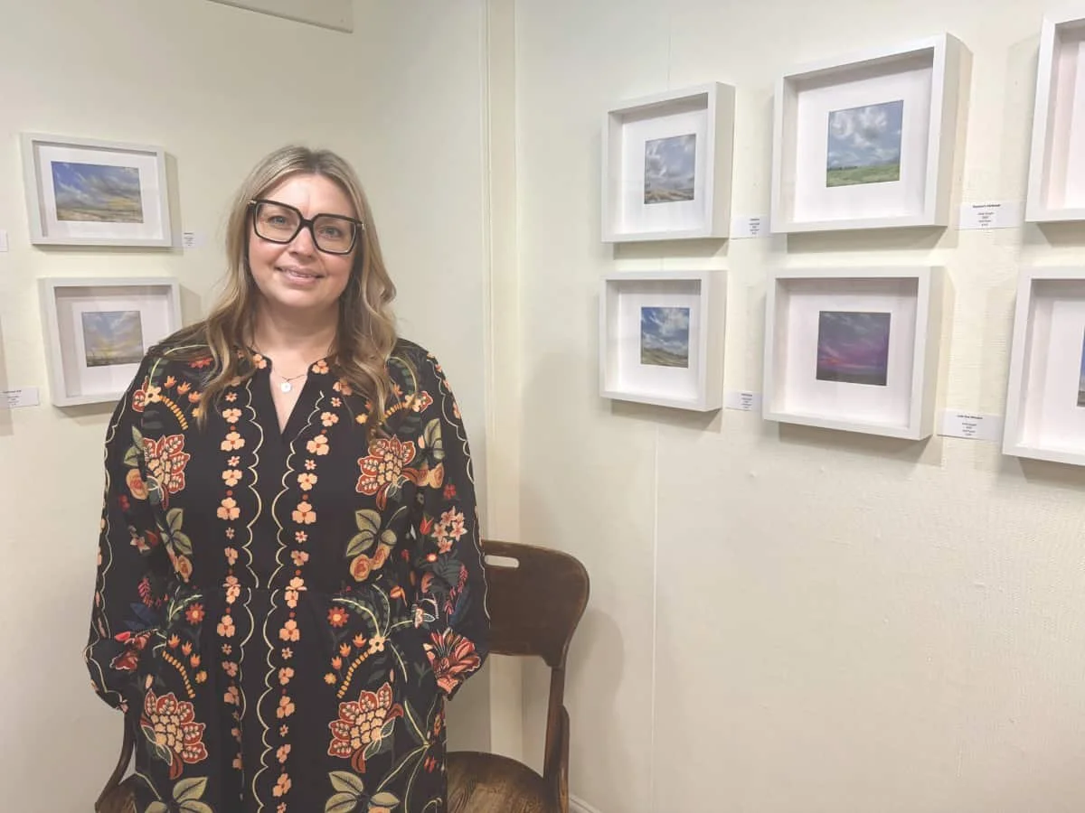 Eston gallery unveils Kelly Knight's prairie art