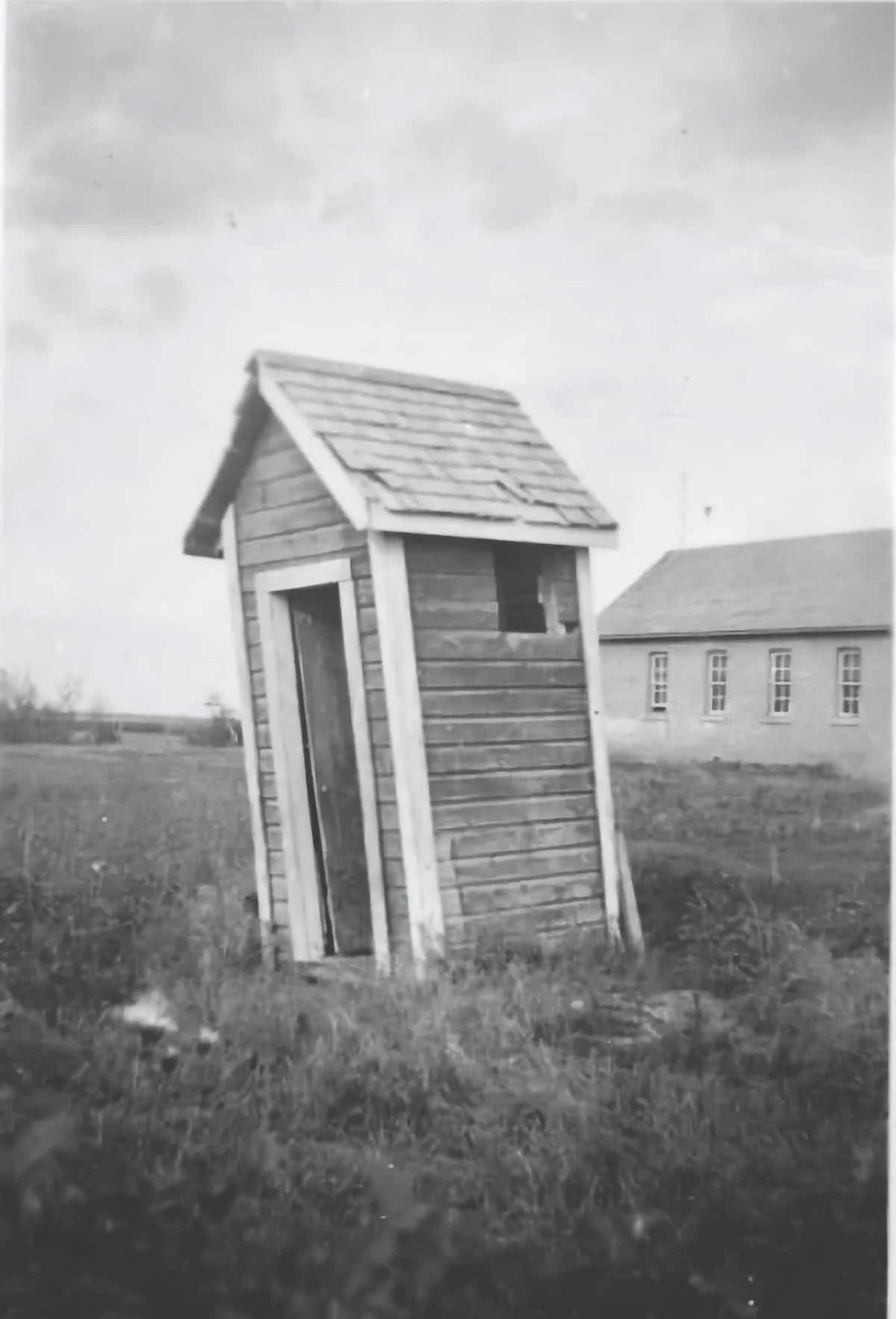 A salty secret behind the outhouse