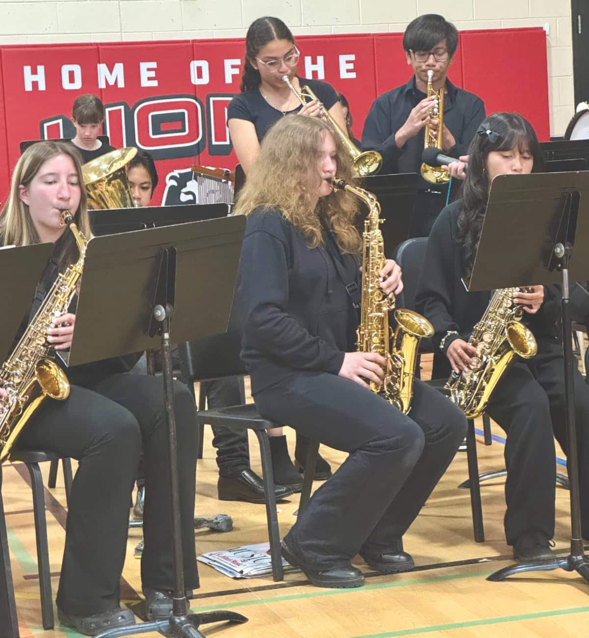 Elizabeth School bands put on an amazing show